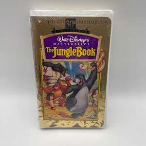 The Jungle Book VHS 30th Anniversary Limited Edition Walt Disney Masterpiece Col